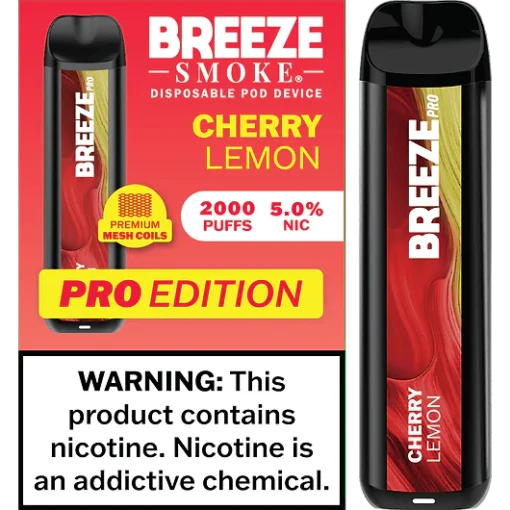 Breeze Vape Pro - Cherry Lemon