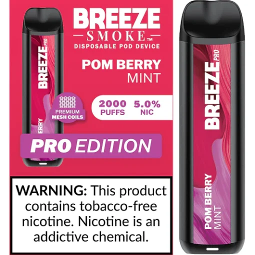 Breeze Vape Pro - Pom Berry Mint