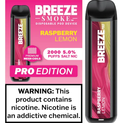 Breeze Vape Pro - Raspberry Lemon
